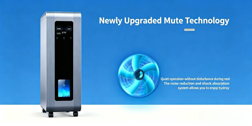 low noise mute technology for household hydrogen inhalation machine quiet operation